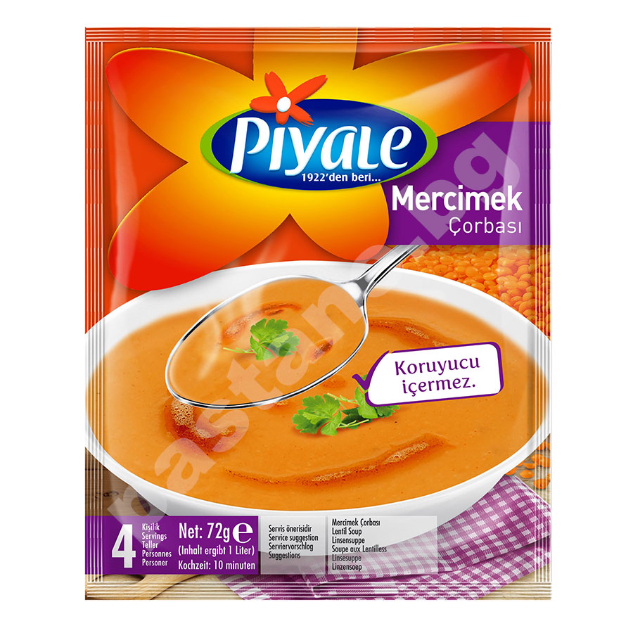 PIYALE Супа Мерджимек (ЛЕЩА) – 72гр.