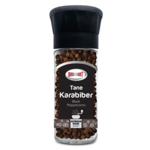 Черен пипер на зърна мелница, Bağdat Baharat - 50гр.